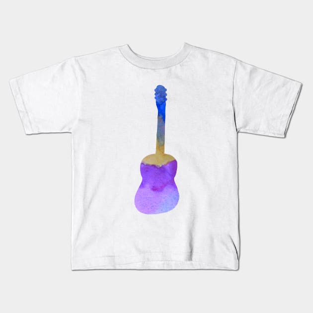 Guitar Kids T-Shirt by BittenByErmines